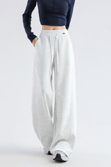Fleece Lined Narrow Curved Knit Pants