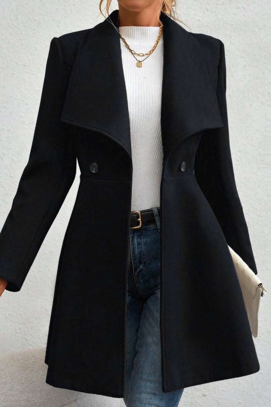 Belted Wool Long Coat coats
