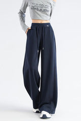 Fleece Lined Narrow Curved Knit Pants