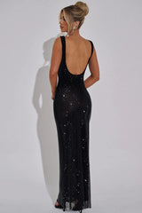Sequin Rhinestone Bodycon Party Dress