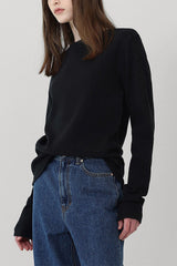 Classic Round Neck Knit Top