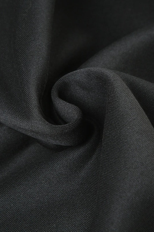 Vintage Star Print Fur Collar Hoodie