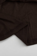 Brown Halter Backless Maxi Party Dress