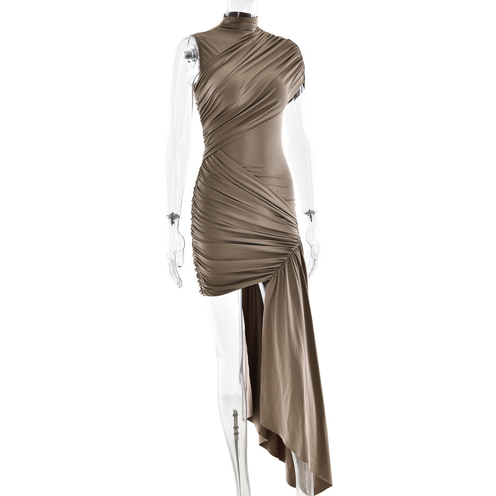 Gema Mini Dress - Khaki