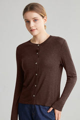 Structured Tencel Cardigan
