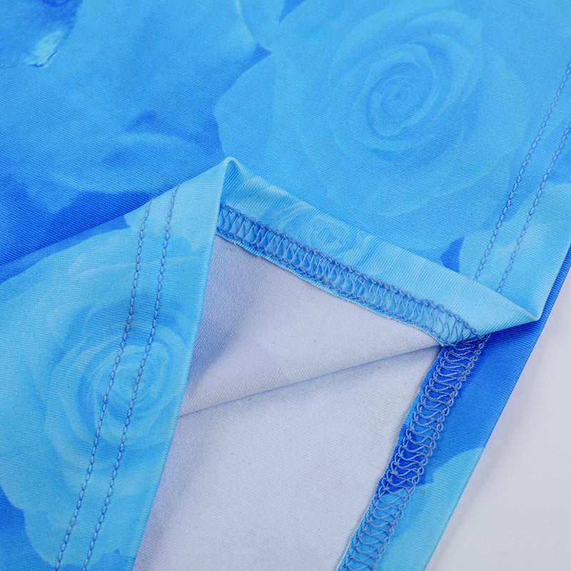 Pires Maxi Dress - Blue