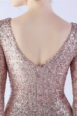 Sequin Ruffled Mesh Party Dress