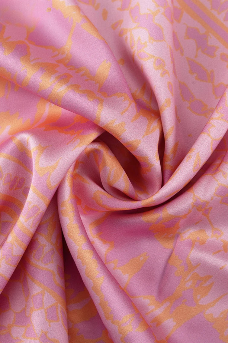 Slim Print Sleeveless Backless Slit Maxi Dress