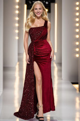 Asymmetric Gown Formal Dress