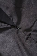 Sequin Strapless High Slit Maxi Dress