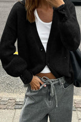 Minimalist Long Sleeve Cardigan