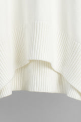 Solid Color Turtleneck Knit Sweater