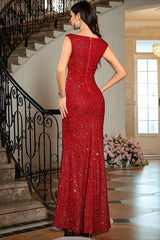 Empire Waist Slip Maxi Formal Dress