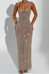 Sequin Rhinestone Bodycon Party Dress