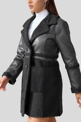 Vintage Plush Lined Reversible Overcoat