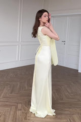 Chiffon One Shoulder Formal Dress