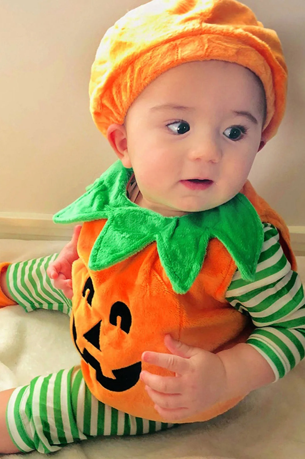Baby Pumpkin Suit Kid Halloween