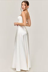 Elegant Cami Backless Maxi Party Dress