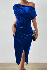 Off-the-shoulder Bodycon Cocktail Dress