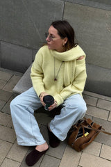 Soft Wool Oversized Pullover Sweater