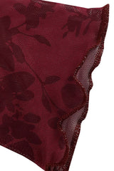 Mesh Floral Long Sleeve Bodycon Dress