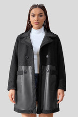 Vintage Plush Lined Reversible Overcoat