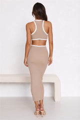 Backless Bodycon Sweater Dress