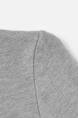 Contoured Long Sleeve Knit Top