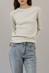 Classic Round Neck Knit Top