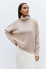 Anti Pilling Loose Turtleneck Sweater