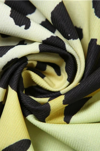 Sexy Leopard Print Two-Way Wear Halter Maxi Dress