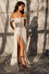 Off Shoulder Gown Formal Dress