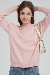 Cotton Solid Color Essential Knit Top