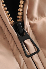 Casual Cropped Puffer Jacket