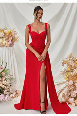 Sexy Bodycon Slit Maxi Party Dress