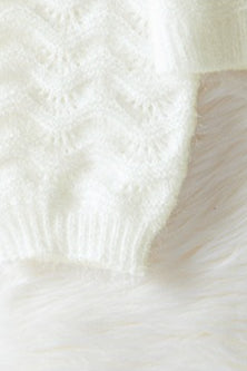 Lace Detail Long Sleeve Cardigan