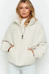 Flowy Insulated Puffer Jacket XS / White