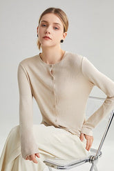 Structured Tencel Cardigan