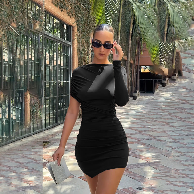 Brownie Bodycon Dress - Black