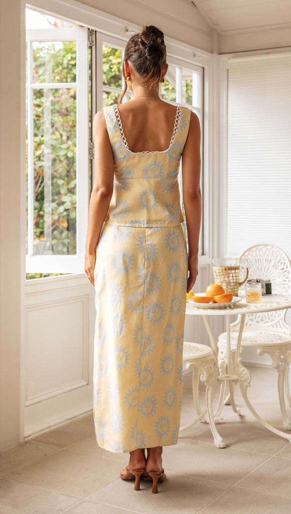 Emrita Co-ord - Yellow