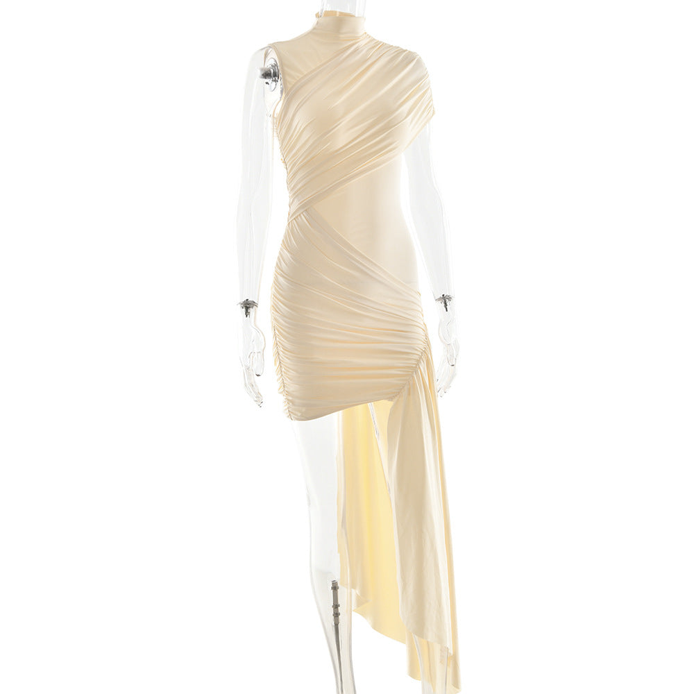 Gema Mini Dress - Beige