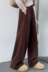Plush Heavyweight Draped Knit Pants