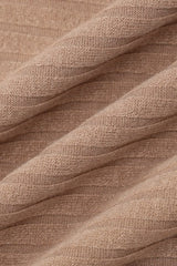 One Shoulder Split Sweater Dress