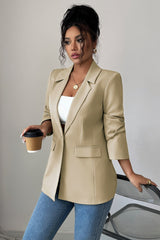 Minimalist Long Sleeve Blazer