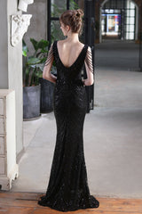 Elegant Sequin Mermaid Party Dress