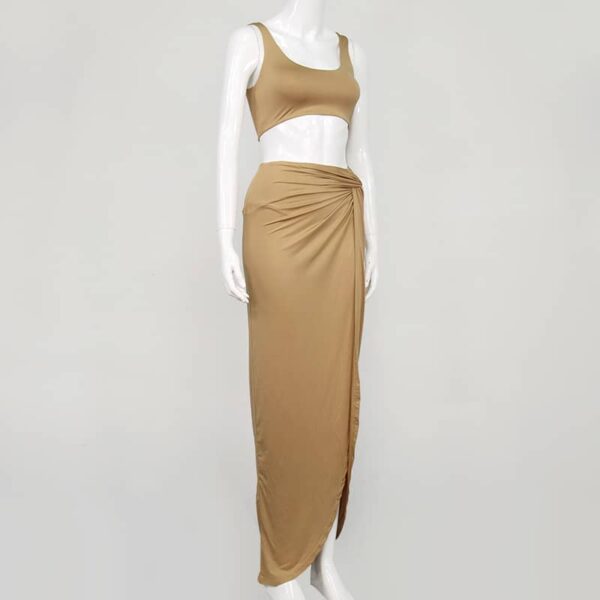 Baddie B Co-ord - Khaki