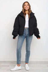 Flowy Insulated Puffer Jacket