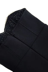 Strapless Pearl Bandage Party Dress