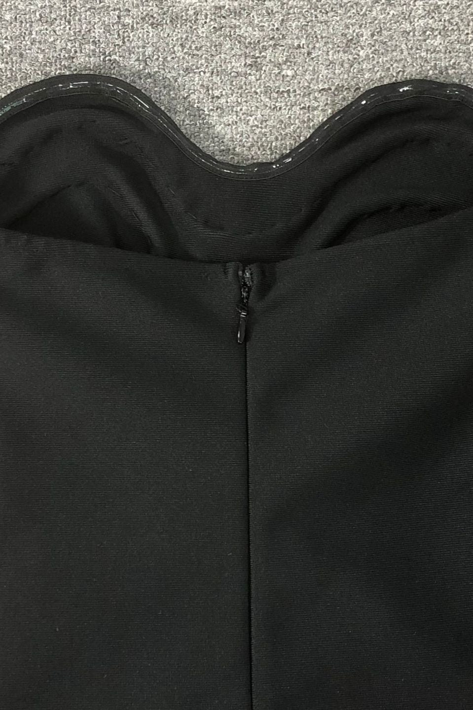 Crystal Trim Gown Formal Dress