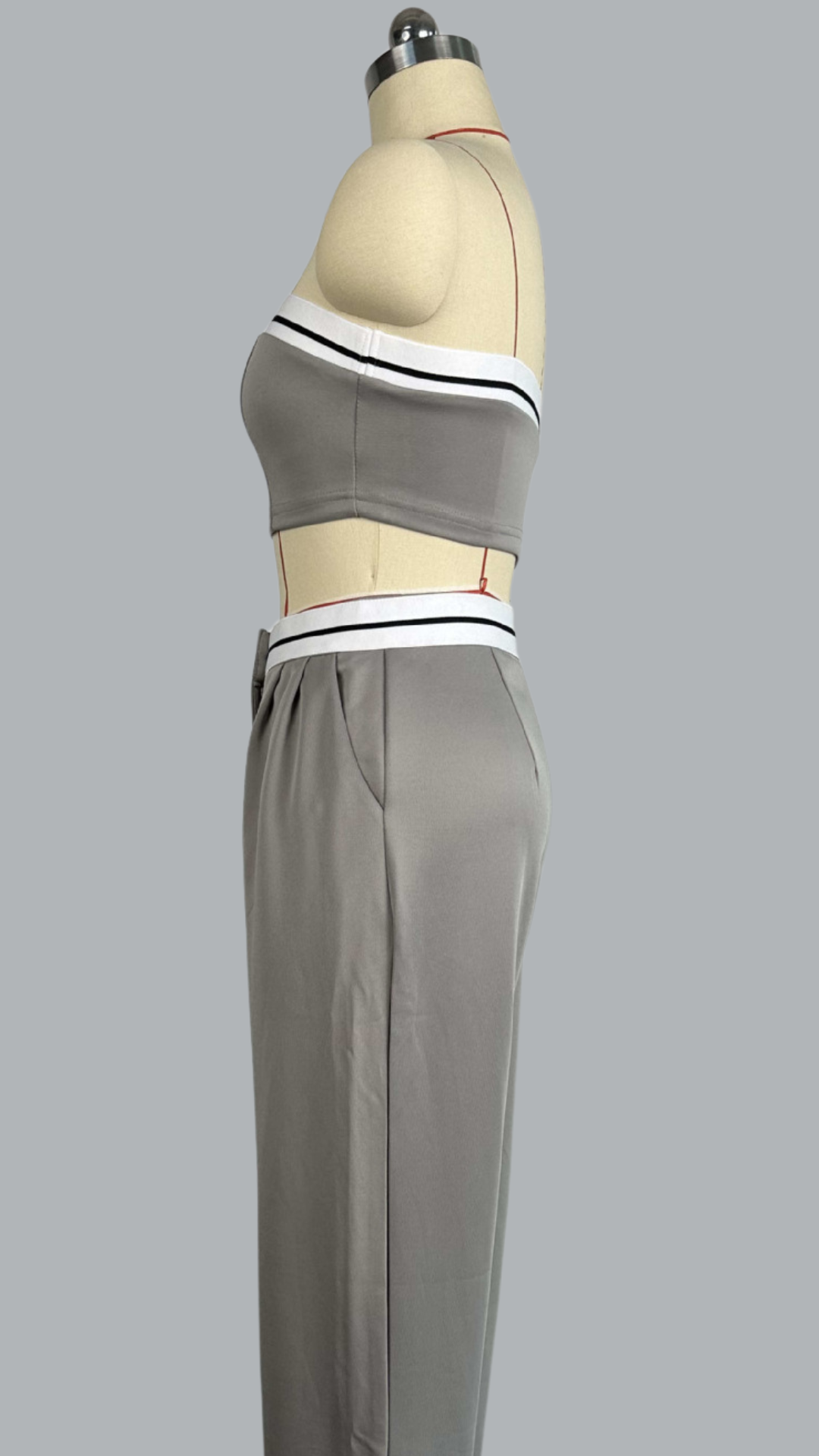 Power Puff Girl Co-ord - Grey